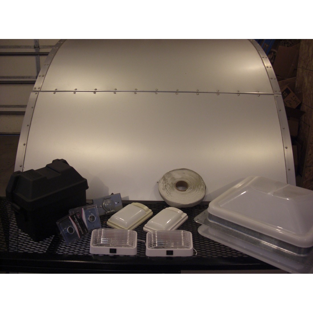 teardrop camper electrical component kit