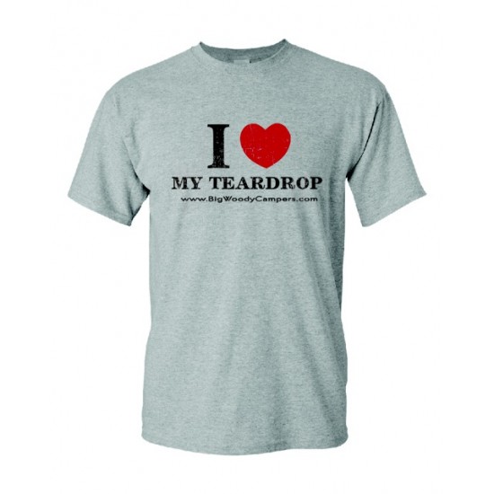 i heart my teardrop t-shirt